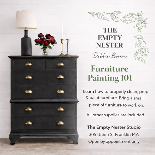 Furniture 101 at The Empty Nester Studio Franklin MA Friday 6/26/26