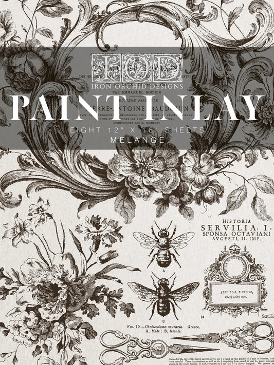 Melange IOD Paint Inlay 12x16 Pad™ RETIRED
