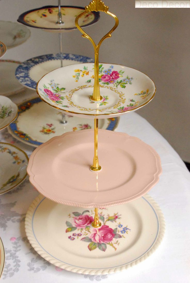 Vintage China Tiered Stands Workshop Monday 9/28