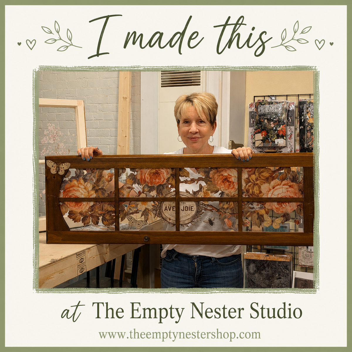Vintage Window Workshop 10/12/26 6-8:30 pm
