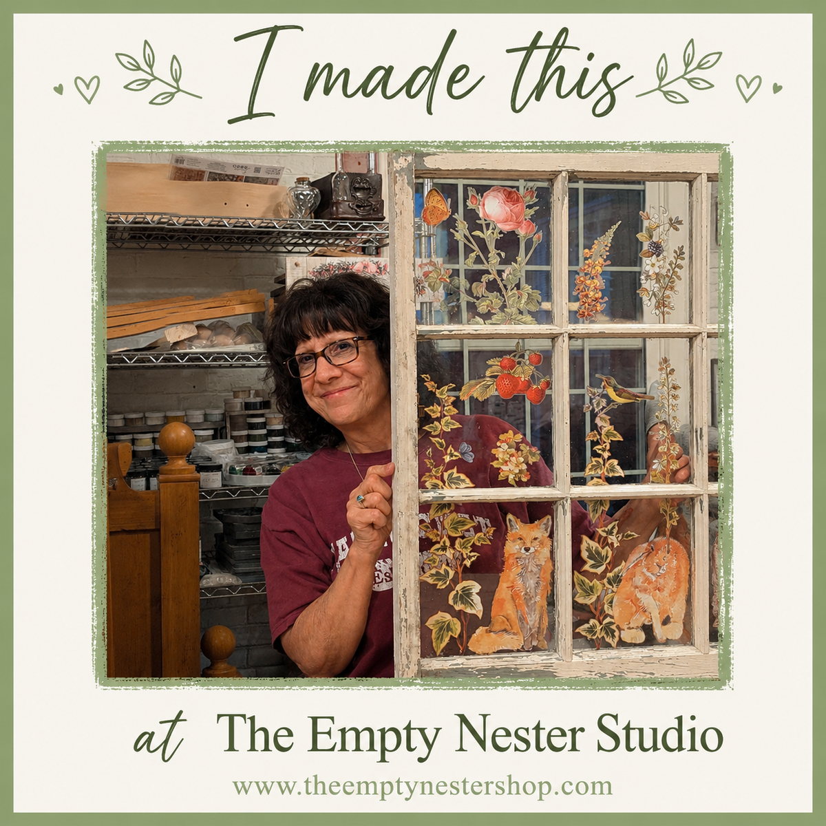 Vintage Window Workshop 10/12/26 6-8:30 pm